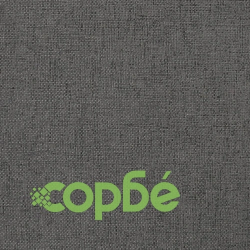 2-местно разтегателно канапе с възглавници, тъмносиво, текстил ➤ топ цена ➤ sorbe.bg