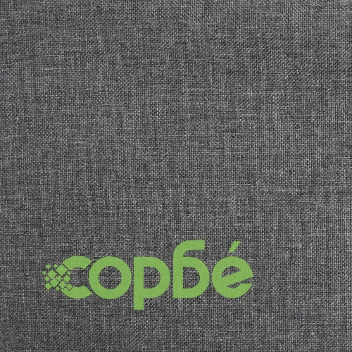 2-местно разтегателно канапе с възглавници, тъмносиво, текстил ➤ топ цена ➤ sorbe.bg