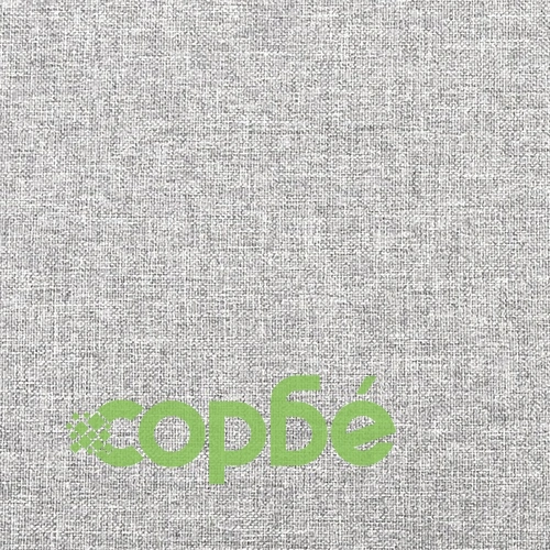 2-местно разтегателно канапе с възглавници, светлосиво, текстил ➤ топ цена ➤ sorbe.bg