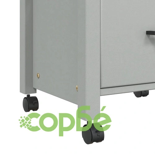 Кухненска количка MONZA 48x40x90 см борово дърво масив ➤ топ цена ➤ sorbe.bg