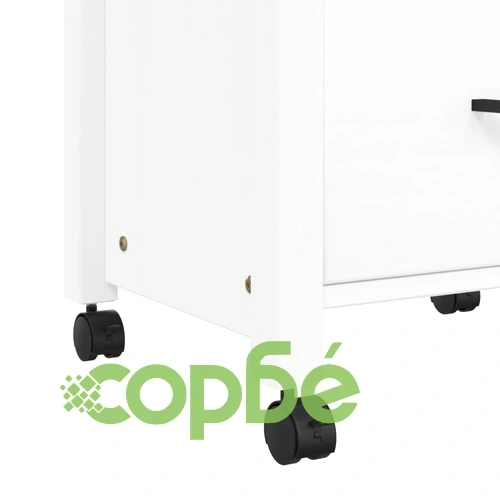 Кухненска количка MONZA 48x40x90 см борово дърво масив ➤ топ цена ➤ sorbe.bg