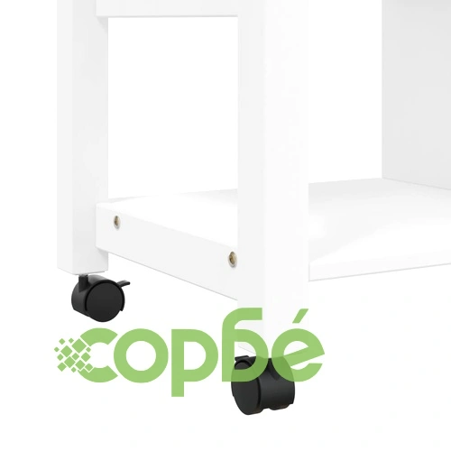 Кухненска количка MONZA 84x40x90 см борово дърво масив ➤ топ цена ➤ sorbe.bg