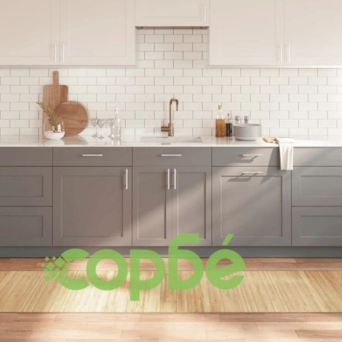 Килим, правоъгълен, светъл натурален, 70x1000 см, бамбук ➤ топ цена ➤ sorbe.bg