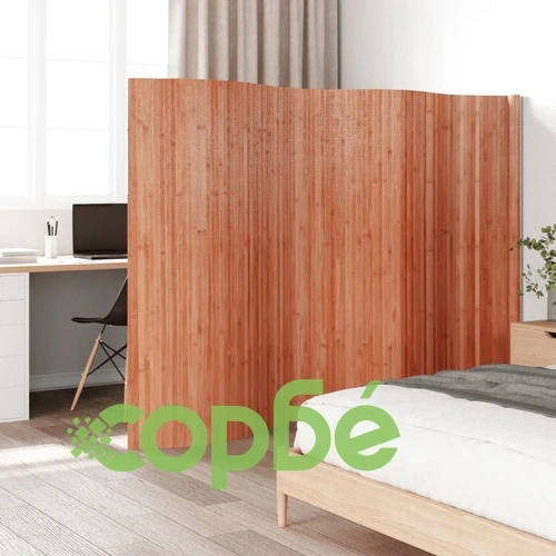 Преграда за стая, натурален, 165x400 см, бамбук ➤ топ цена ➤ sorbe.bg