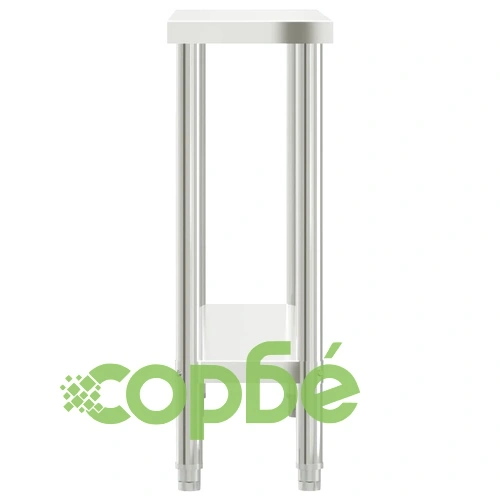 Кухненска работна маса, 110x30x85 см, неръждаема стомана ➤ топ цена ➤ sorbe.bg