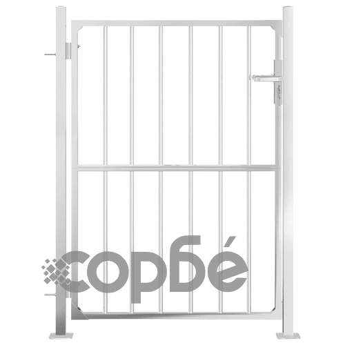 Градинска порта 100x145 см, неръждаема стомана ➤ топ цена ➤ sorbe.bg