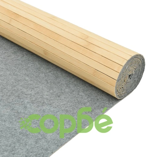 Преграда за стая, светъл натурален, 165x400 см, бамбук ➤ топ цена ➤ sorbe.bg