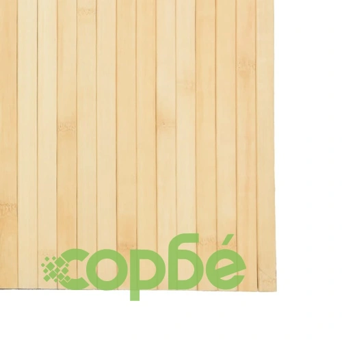 Преграда за стая, светъл натурален, 165x400 см, бамбук ➤ топ цена ➤ sorbe.bg