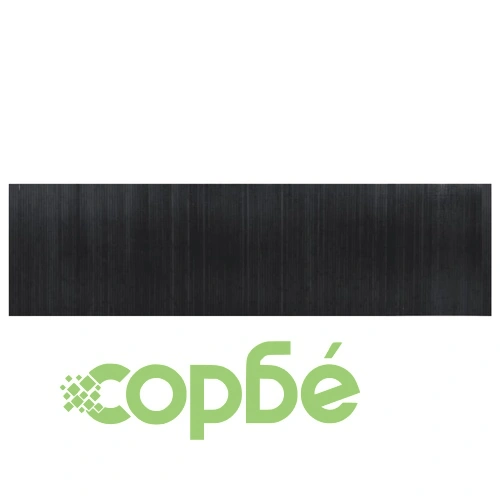 Преграда за стая, черен, 165x600 см, бамбук ➤ топ цена ➤ sorbe.bg