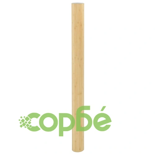 Преграда за стая, светъл натурален, 165x800 см, бамбук ➤ топ цена ➤ sorbe.bg