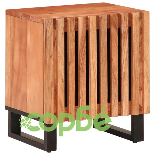 Нощно шкафче 40x34x46 см масивна акация ➤ топ цена ➤ sorbe.bg