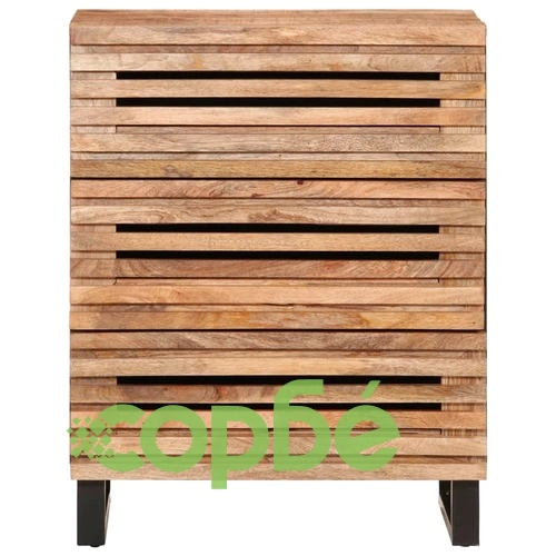 Бюфет, 60x34x75 см, грубо мангово дърво масив ➤ топ цена ➤ sorbe.bg