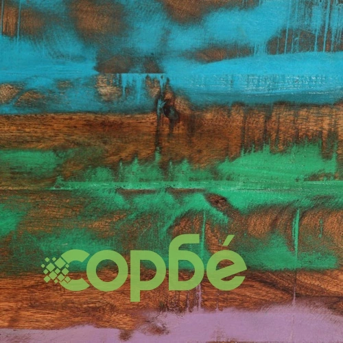 Маса за кафе, 100x55x40 см, масивно акациево дърво ➤ топ цена ➤ sorbe.bg
