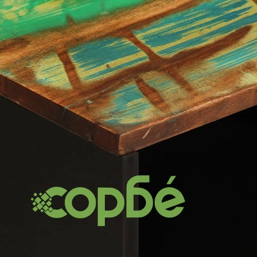 ТВ шкаф, 80x34x46 см, акациево дърво масив ➤ топ цена ➤ sorbe.bg