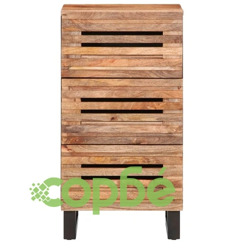 Бюфет, 40x34x75 см, грубо мангово дърво масив ➤ топ цена ➤ sorbe.bg