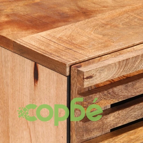 Бюфет, 40x34x75 см, грубо мангово дърво масив ➤ топ цена ➤ sorbe.bg