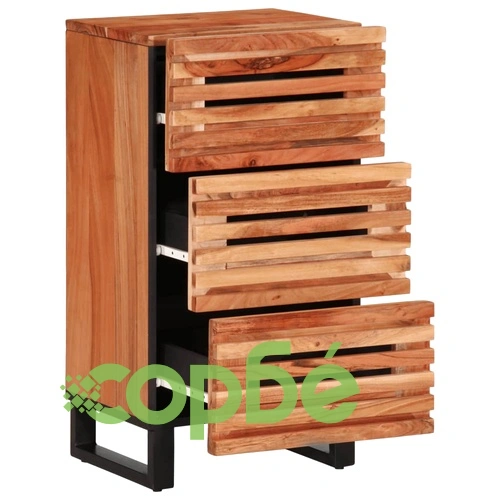 Бюфет, 40x34x75 см, акациево дърво масив ➤ топ цена ➤ sorbe.bg