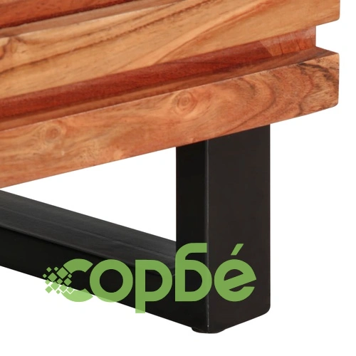 Бюфет, 40x34x75 см, акациево дърво масив ➤ топ цена ➤ sorbe.bg