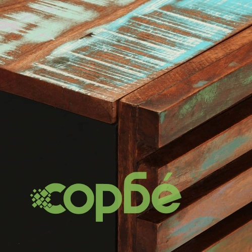 Бюфет, 40x34x75 см, акациево дърво масив ➤ топ цена ➤ sorbe.bg