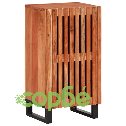 Бюфет, 40x34x75 см, акациево дърво масив ➤ топ цена ➤ sorbe.bg