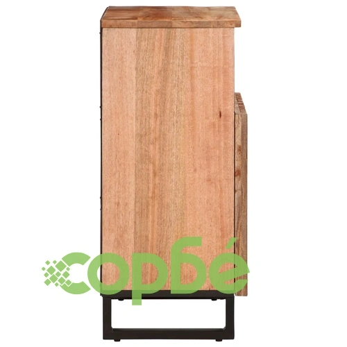 Бюфет, 60x34x75 см, грубо мангово дърво масив ➤ топ цена ➤ sorbe.bg