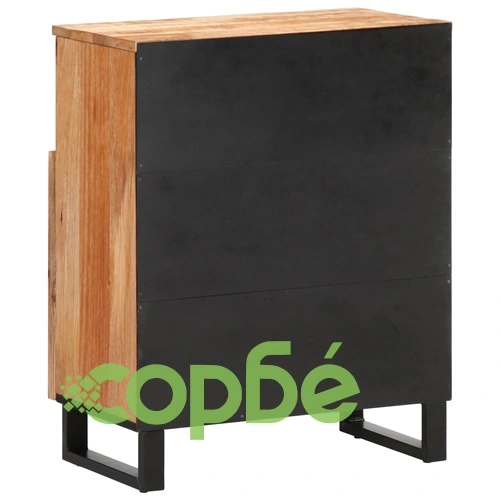 Бюфет, 60x34x75 см, грубо мангово дърво масив ➤ топ цена ➤ sorbe.bg