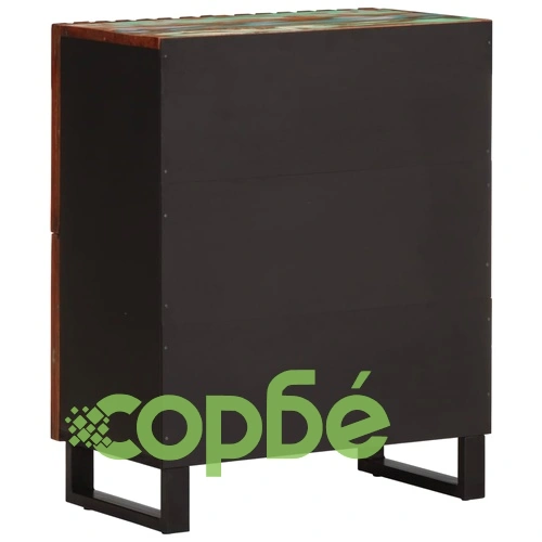 Бюфет, 60x34x75 см, акациево дърво масив ➤ топ цена ➤ sorbe.bg