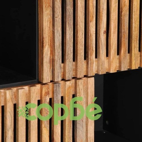 Бюфет, 80x34x75 см, грубо мангово дърво масив ➤ топ цена ➤ sorbe.bg