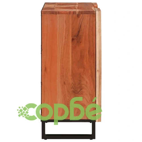 Бюфет, 90x34x75 см, акациево дърво масив ➤ топ цена ➤ sorbe.bg