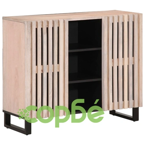 Бюфет, 90x34x75 см, мангово дърво масив ➤ топ цена ➤ sorbe.bg