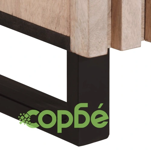 Бюфет, 90x34x75 см, мангово дърво масив ➤ топ цена ➤ sorbe.bg