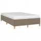 Рамка за легло, таупе, 120x190 см, текстил