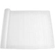 Ограда от PVC, двустранна, бяла, 150 х 300 см.