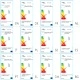 LED лампа за стена от неръждаема стомана с включени крушки