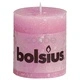 Bolsius класически свещи 80 x 68 мм, цвят розов - 6 броя