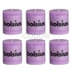 Bolsius Класически свещи 80 x 68 мм, цвят виолетов - 6 броя