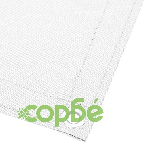 Балконски параван бял 120x700 см 100% полиестер оксфорд ➤ топ цена ➤ sorbe.bg