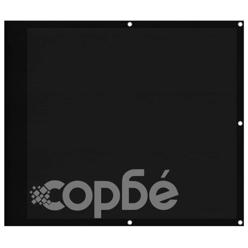 Балконски параван черен 90x800 см 100% полиестер оксфорд ➤ топ цена ➤ sorbe.bg