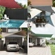 Слънцезащитно платно пясъчно 6x4 м 100% полиестер Оксфорд