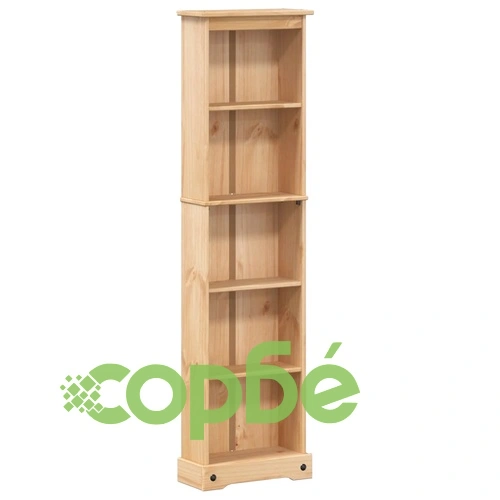Етажерка за книги Corona 46x20x170 см масивно дърво бор ➤ топ цена ➤ sorbe.bg