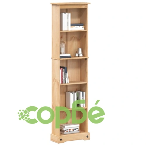 Етажерка за книги Corona 46x20x170 см масивно дърво бор ➤ топ цена ➤ sorbe.bg