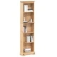 Етажерка за книги Corona 46x20x170 см масивно дърво бор