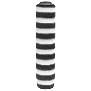 Засенчваща мрежа антрацит и бял 1,8x50 м HDPE 195 г/м²