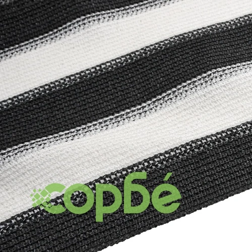 Засенчваща мрежа антрацит и бял 1,8x50 м HDPE 195 г/м² ➤ топ цена ➤ sorbe.bg
