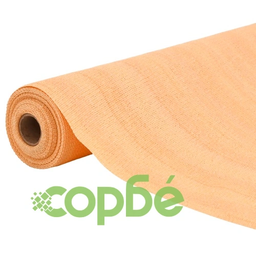 Засенчваща мрежа пясъчна 1,5x50 м HDPE 195 г/м² ➤ топ цена ➤ sorbe.bg