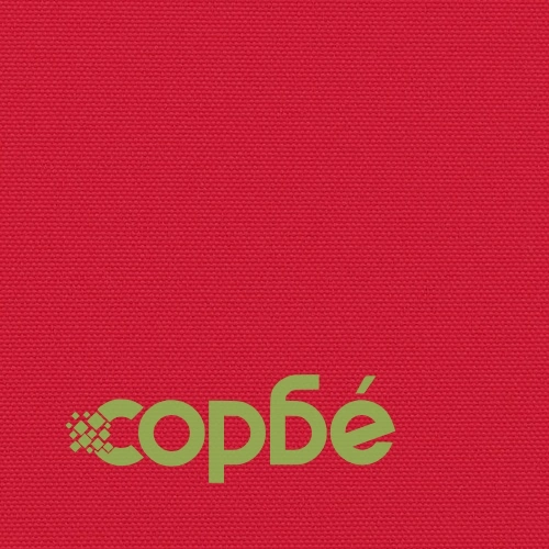 Прибираща се странична тента, червена, 120x1200 см ➤ топ цена ➤ sorbe.bg