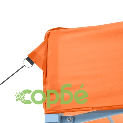 Сгъваема парти шатра pop-up с 3 странични стени оранжева ➤ топ цена ➤ sorbe.bg