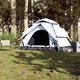 Къмпинг палатка куполна 5 души бял блекаут бързо освобождаване