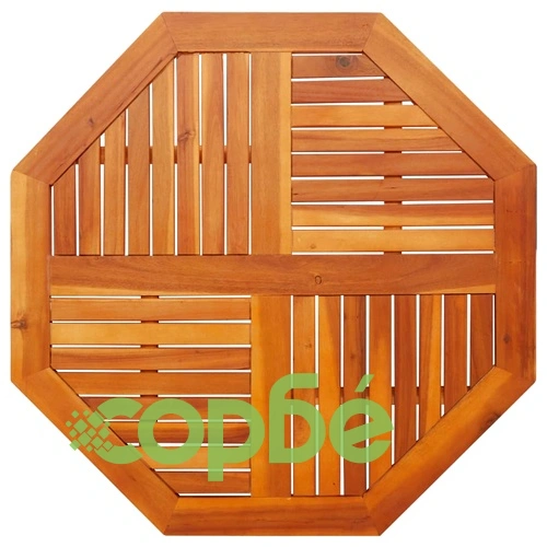 Плот за маса 90x90x2,2 см осмоъгълен масивна дървесина акация ➤ топ цена ➤ sorbe.bg