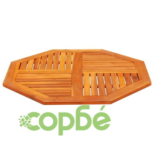 Плот за маса 90x90x2,2 см осмоъгълен масивна дървесина акация ➤ топ цена ➤ sorbe.bg